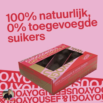 chocoladedadels 0% toegevoegde suikers