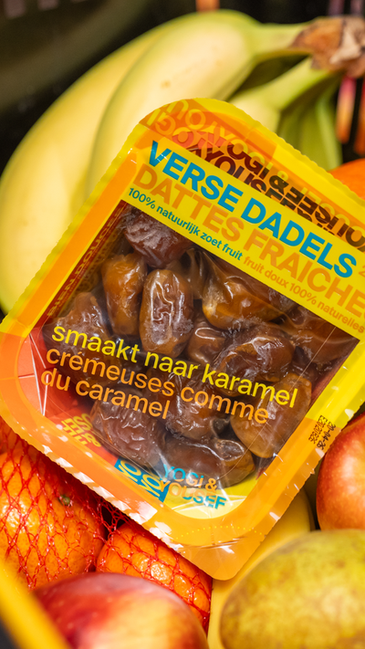 Verse dadels in de supermarkt