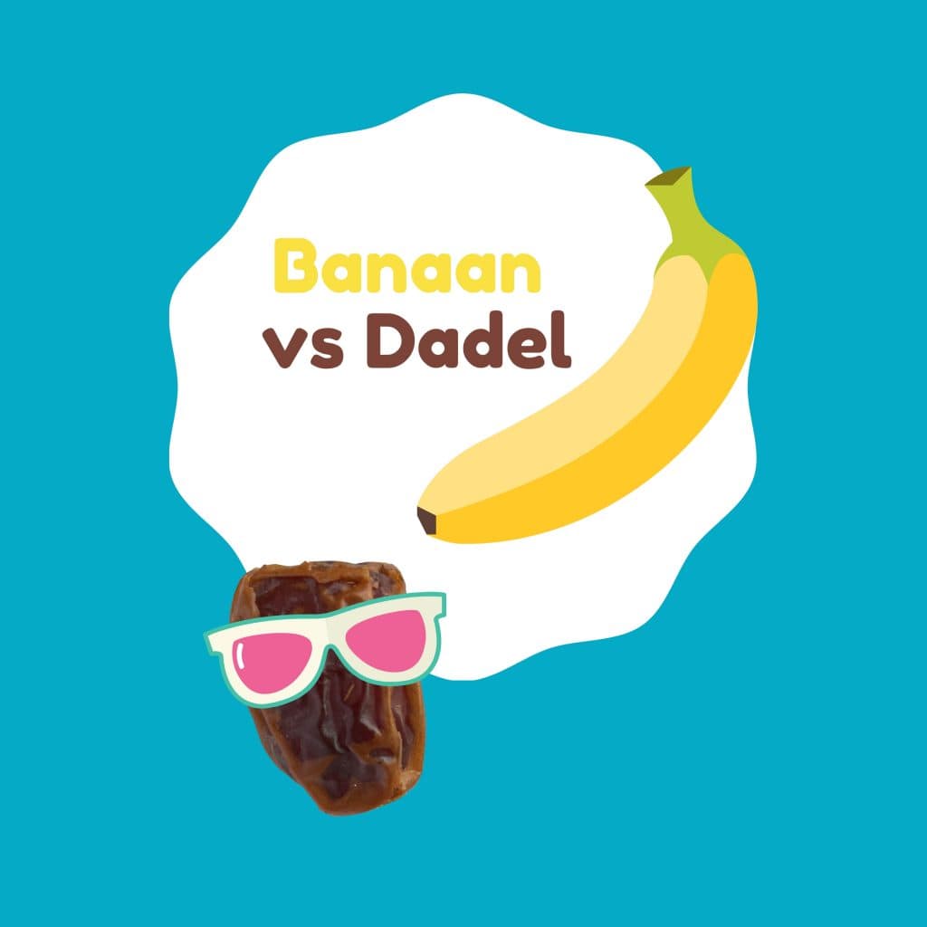banaan vs dadels