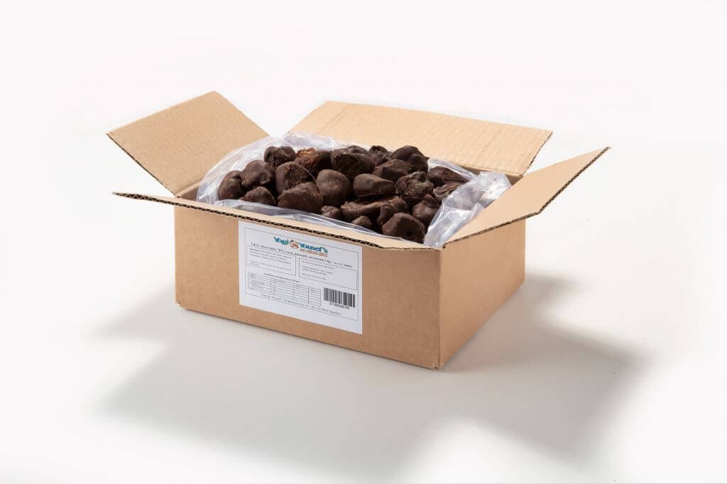 Dadels met chocolade - 1kg in doos